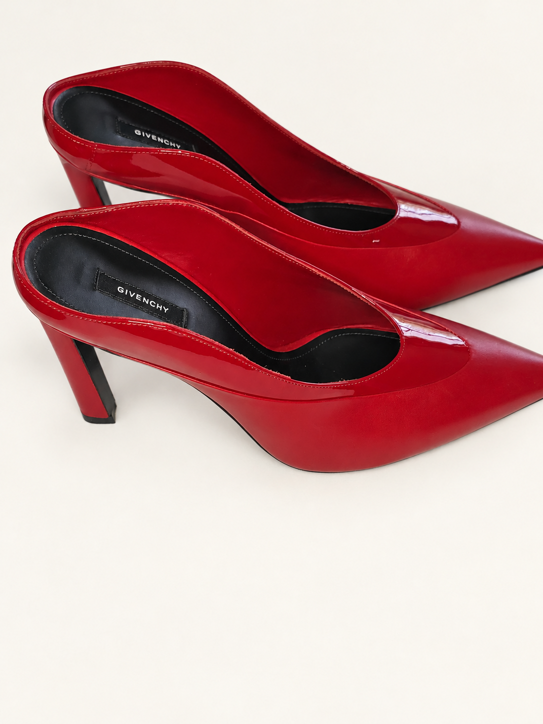 Givenchy Mules — Red — Size 40