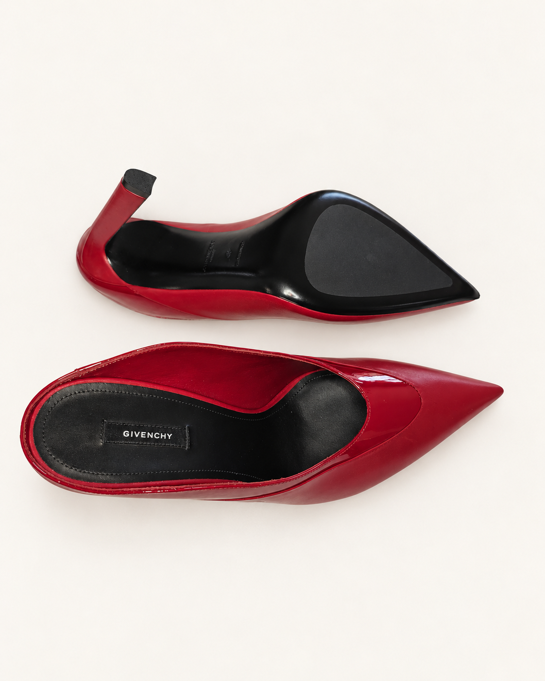 Givenchy Mules — Red — Size 40